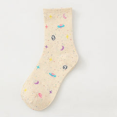 Cosmic Cotton Socks