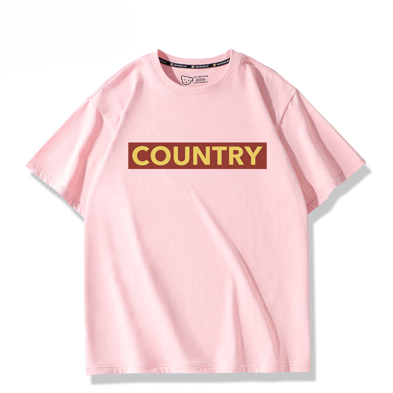 Unisex Anime Letter Cos Short-sleeved T-shirt