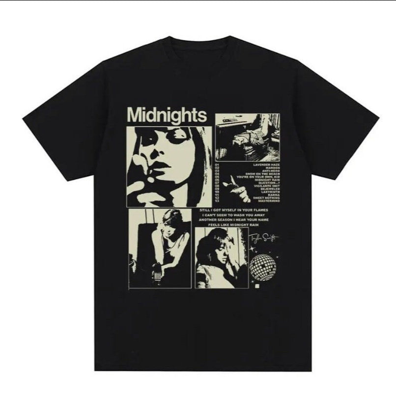 Vintage Taylor Midnights Graphic T-Shirt