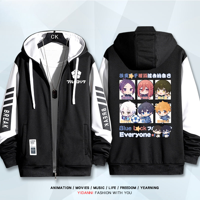 Men's and Women's Anime Printed Hoodie
