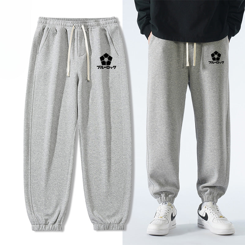 Casual Anime Logo Spring and Autumn Thin Trousers