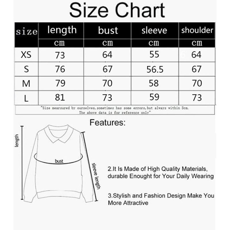 Women's Harry's House Fake Two Piece POLO Sweatshirt