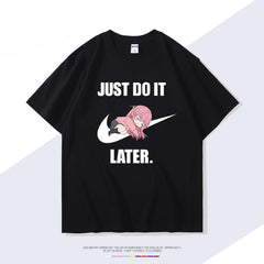 Funny Anime Pattern Short Sleeve T-Shirt