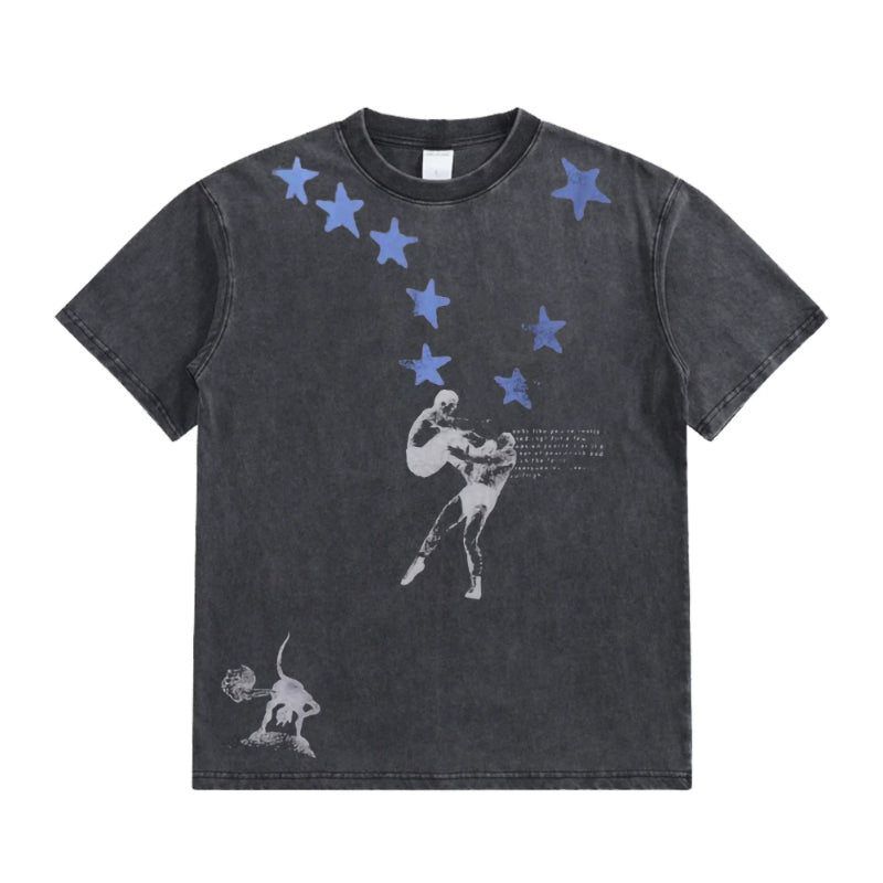 YEONJUN JAMES Same Washed Short Sleeve T-Shirt