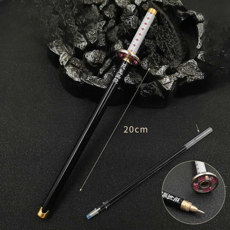 Tanjiro Anime Metal Model Gel Pen