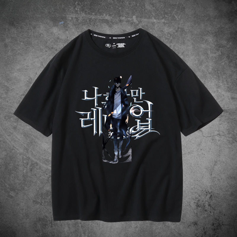 Unisex Anime Cos Cotton Short-sleeved T-shirt