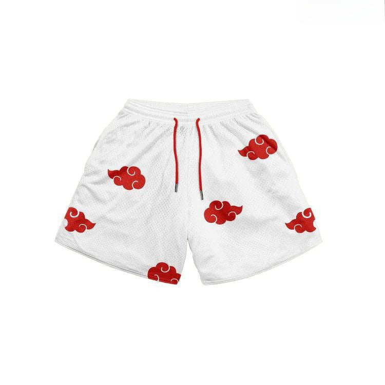 Men's Anime Digital Printed Beach Shorts