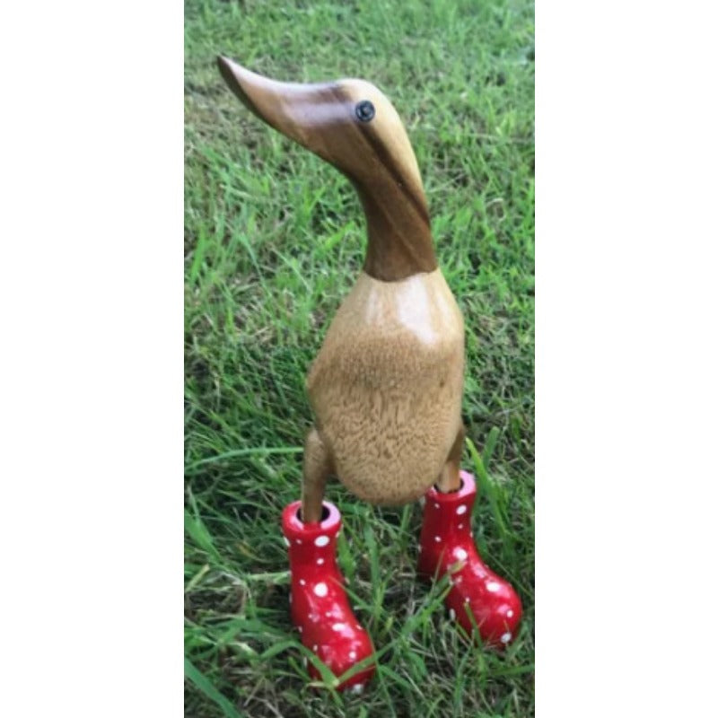 Cute Colorful Shoes Duck Ornament