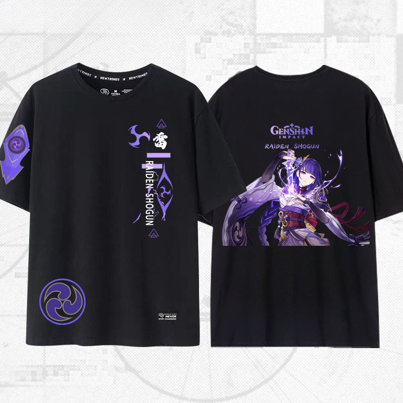 Unisex Game Printed Short Sleeve T-Shirt