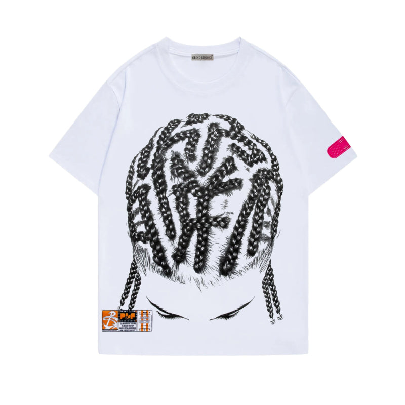 RM Same Style Printed Short-sleeved T-shirt