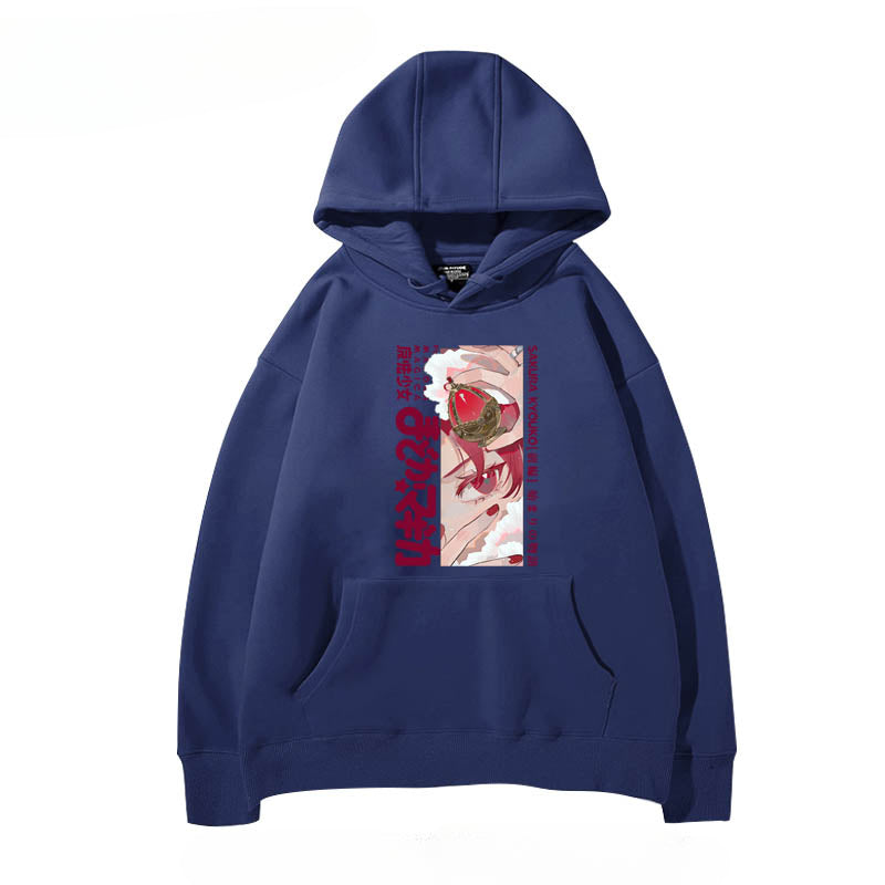 Womens' Trendy Anime Graphic Print Hoodie