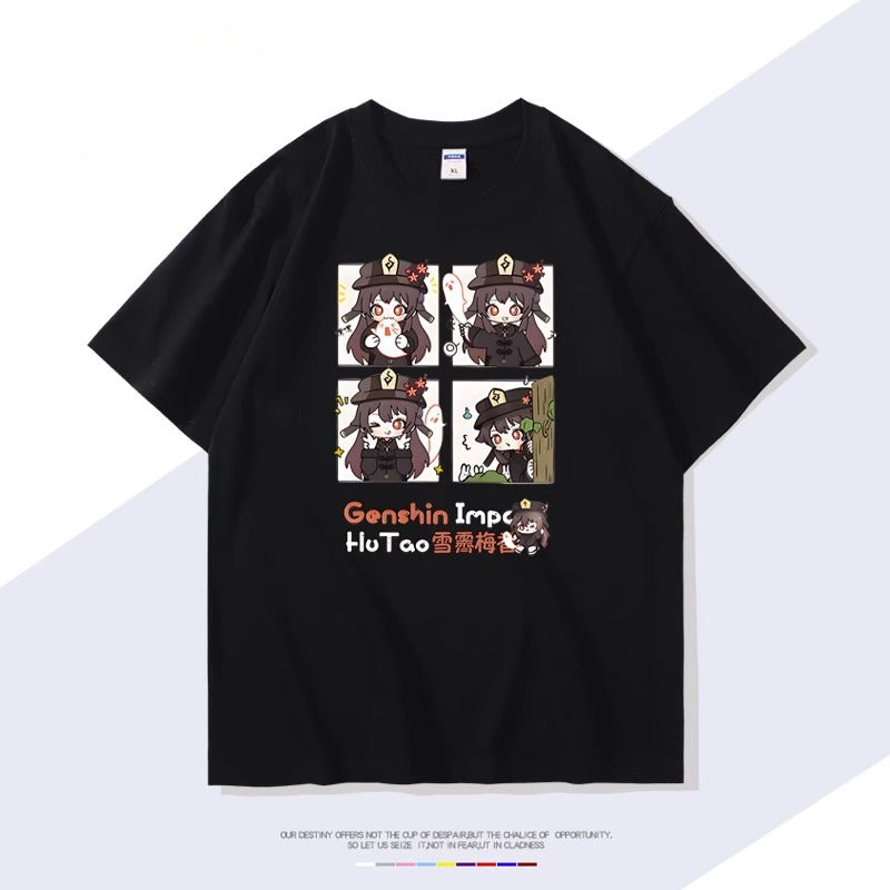 Casual Game HUTAO Short-sleeved T-shirt