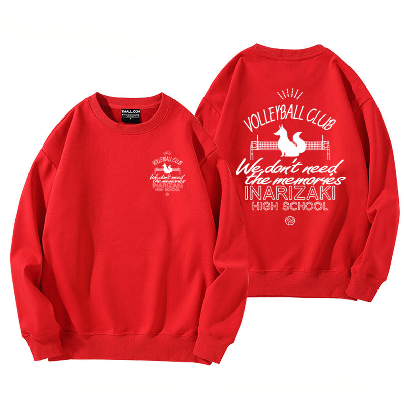 Inarizaki High School Crew Neck Sweatshirt