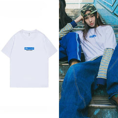 NJZ Graffiti Short-sleeved T-shirt Top