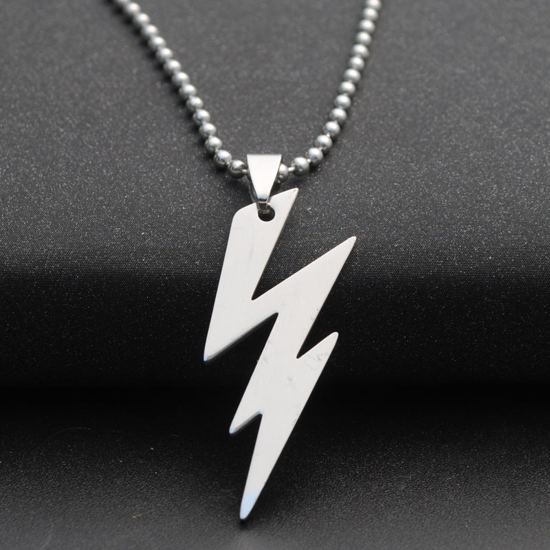 Chic Titanium Steel Flash Necklace