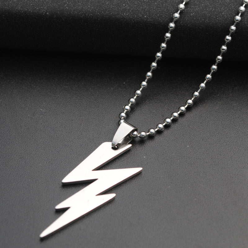 Chic Titanium Steel Flash Necklace