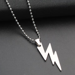 Chic Titanium Steel Flash Necklace