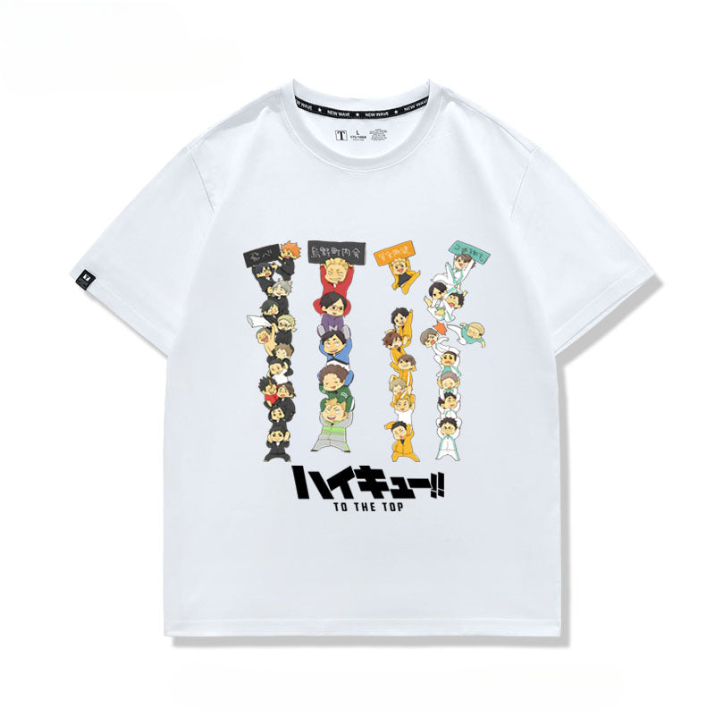 Hinata Anime Loose Short Sleeve T-Shirt