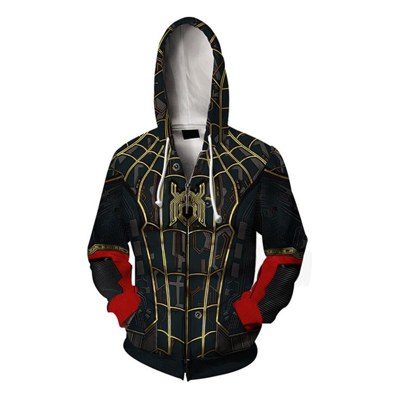 Cool Unisex Spider 3D Printed Cosplay Hoodie