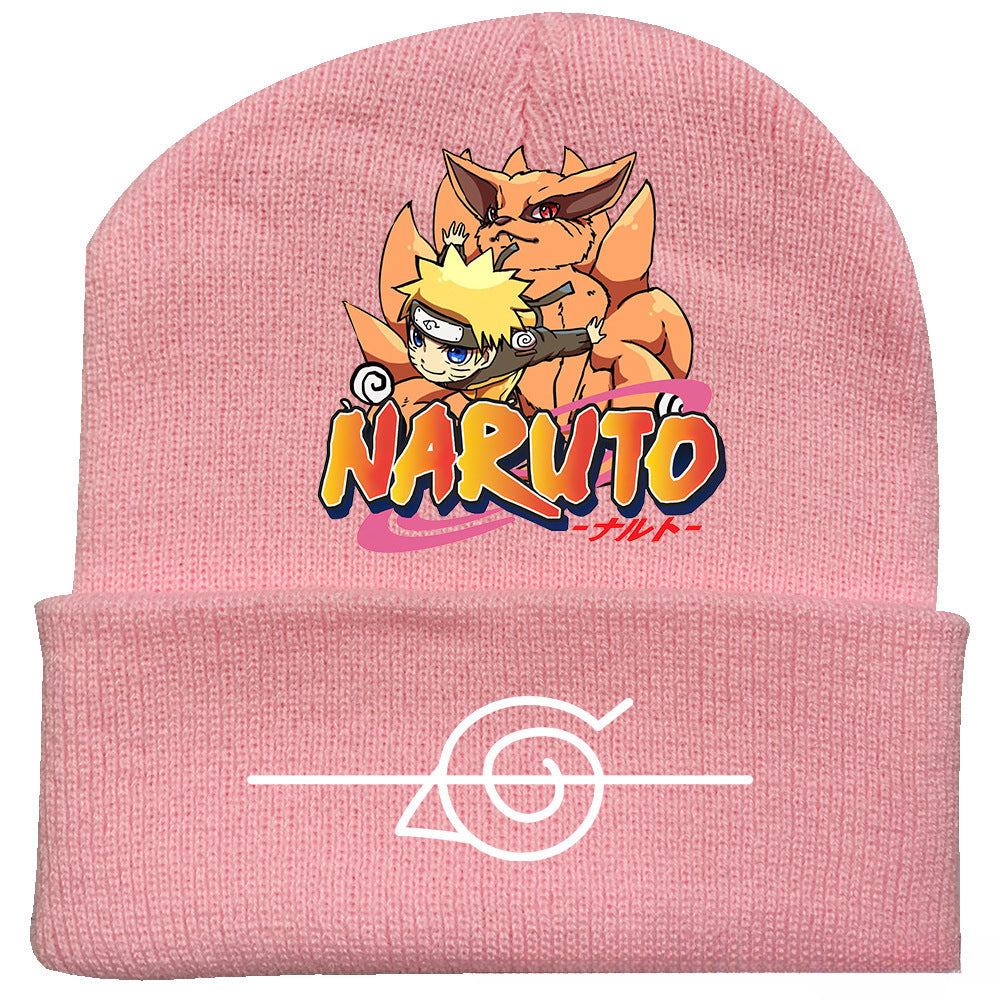 Casual Anime Printed Beanie