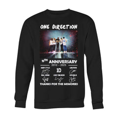 Unisex 1D 15th Anniversary Sweatshirt