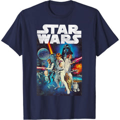 Vintage Cast Poster T-Shirt