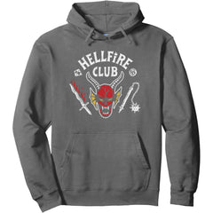 Hellfire Club Skull & Weapons Pullover Hoodie