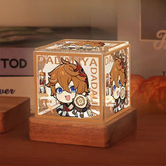 Furina Zhongli Yae Miko Night Light Ornament Gifts