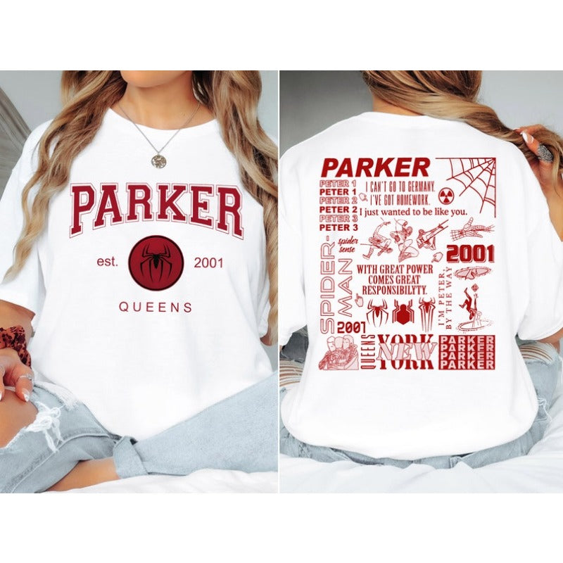 Unisex Peter Parker Spider T-shirt Sweatshirt