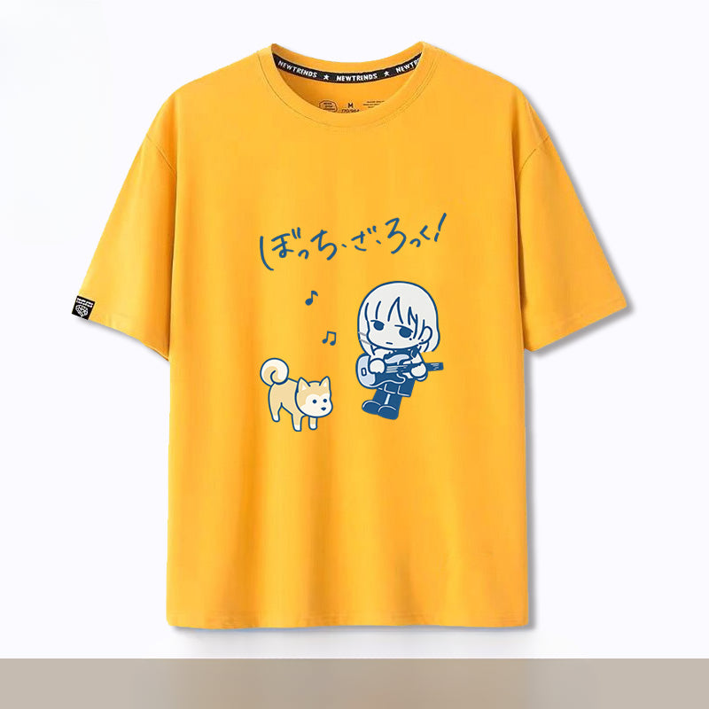 Trendy Anime Short Sleeve Loose T-Shirt