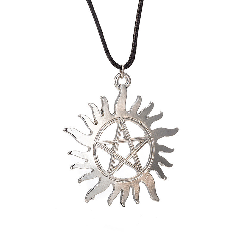 Supernatural Leather Rope Necklace