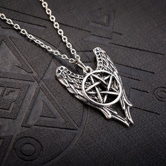 Retro Five-pointed Star Amulet Necklace