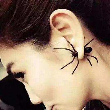 Punk Style Spider Earrings