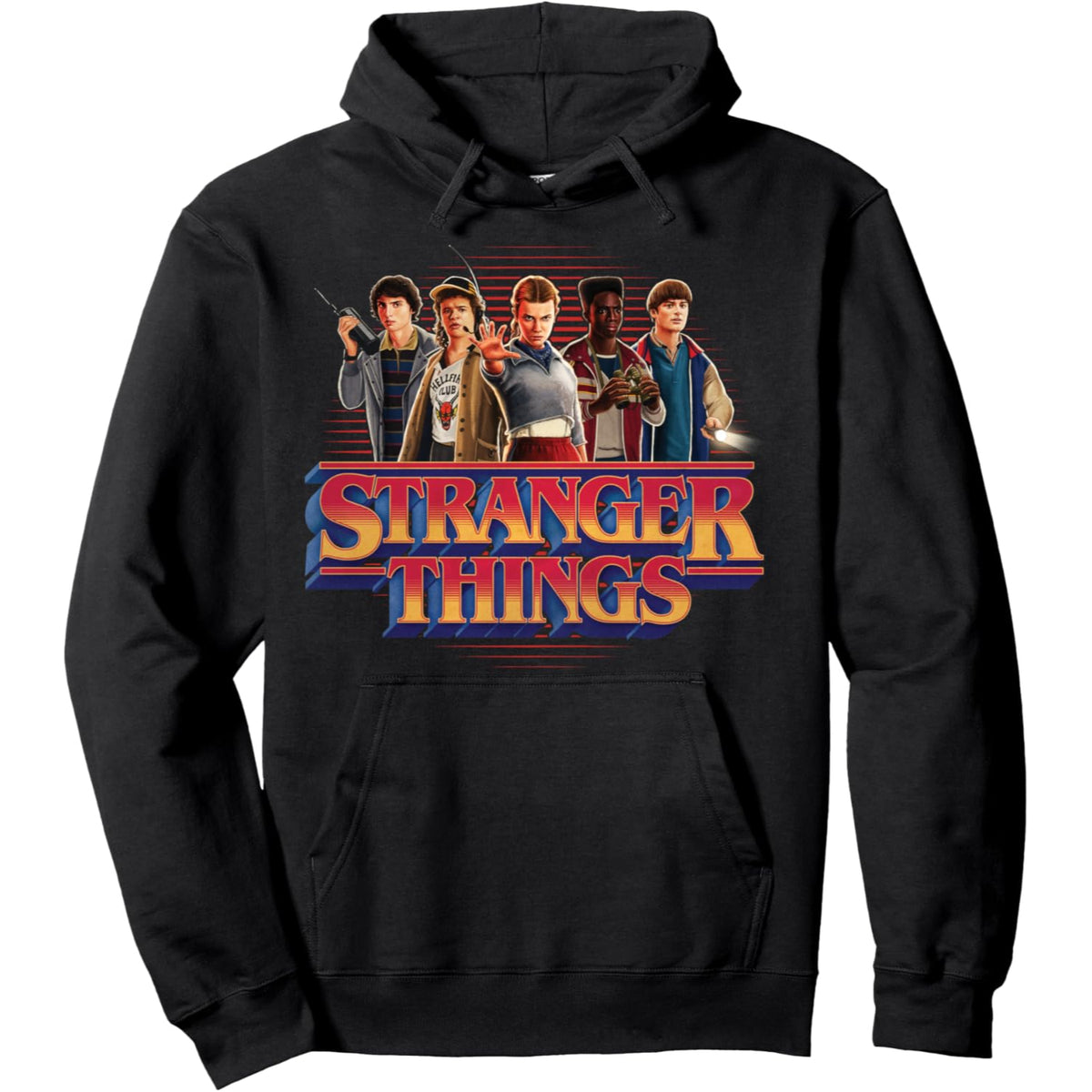 Season 5 Main Crew 80's Style Group Logo Pullover Hoodie