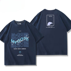 Men's and Women's Anime Pattern T-shirt