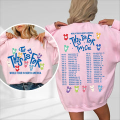 Twice Lovelys This Is For World Tour Sweatshirt