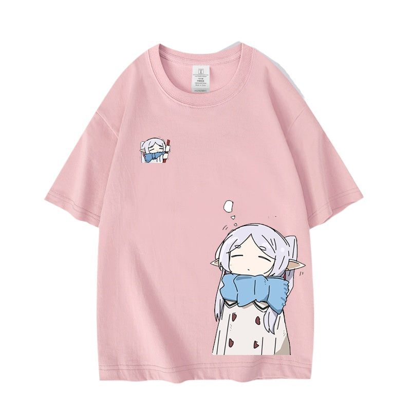 Creative Anime Short Sleeve Cotton T-Shirt