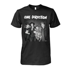 Unisex 1D Characters Black Shirt