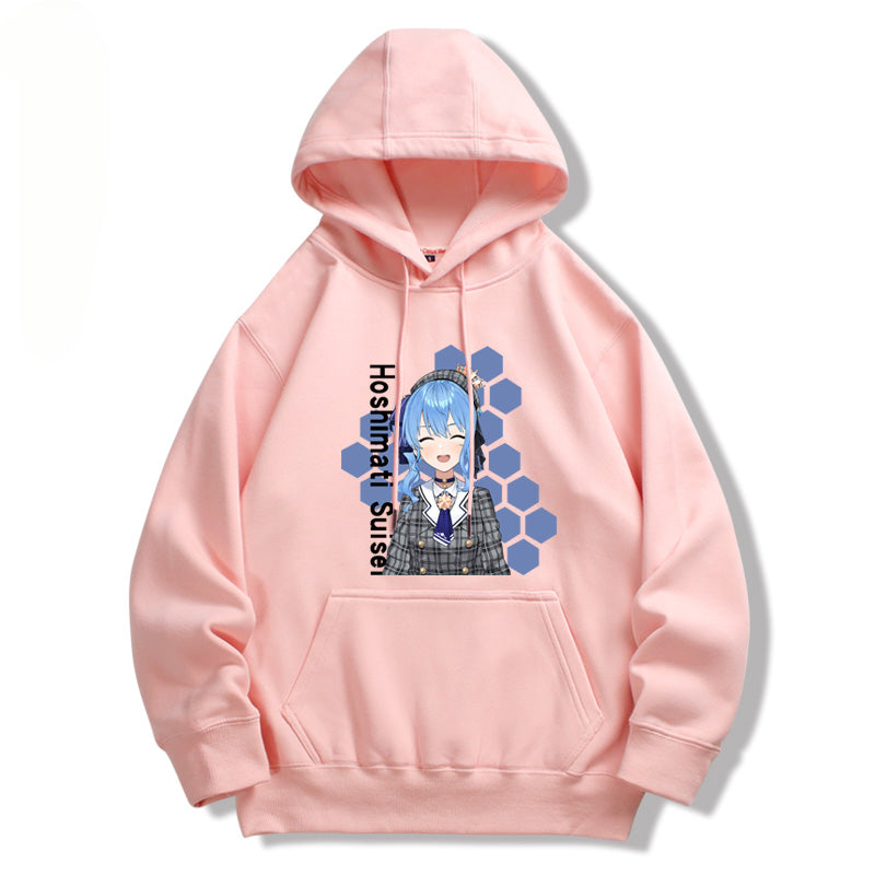 Unisex Cartoon Anime Print Cosplay Hoodie