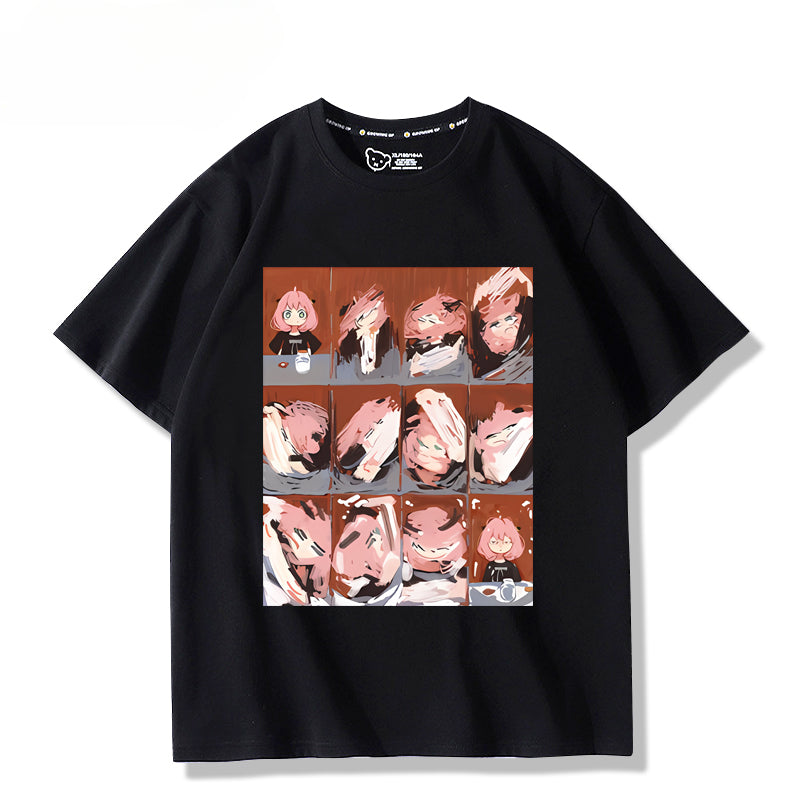 Funny Anime Aniya Short Sleeve T-Shirt