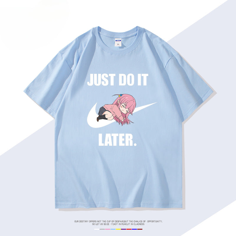 Funny Anime Pattern Short Sleeve T-Shirt