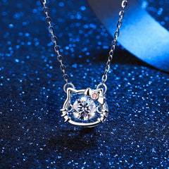 Cute Kitty Cat Necklace