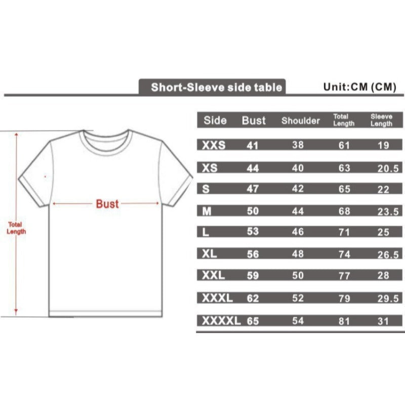 Unisex Anime Baki Printed Pullover T-shirt