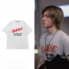 Martin Same Letter Short-sleeved T-shirt Top