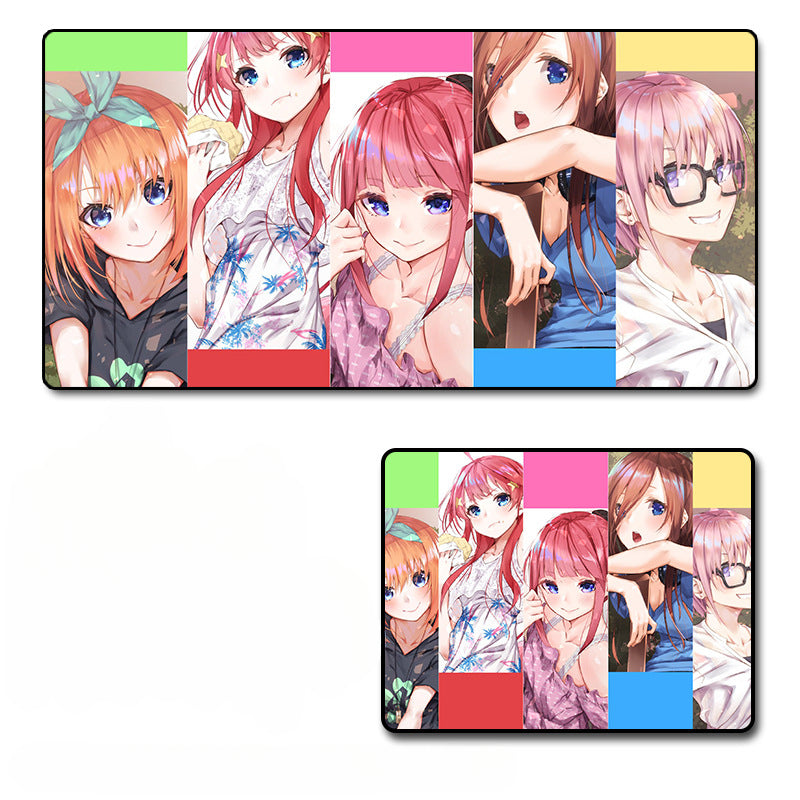 Anime Pattern Game Mouse Pad