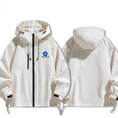 Nagi Anime Print Zipper Spring and Autumn Jacket