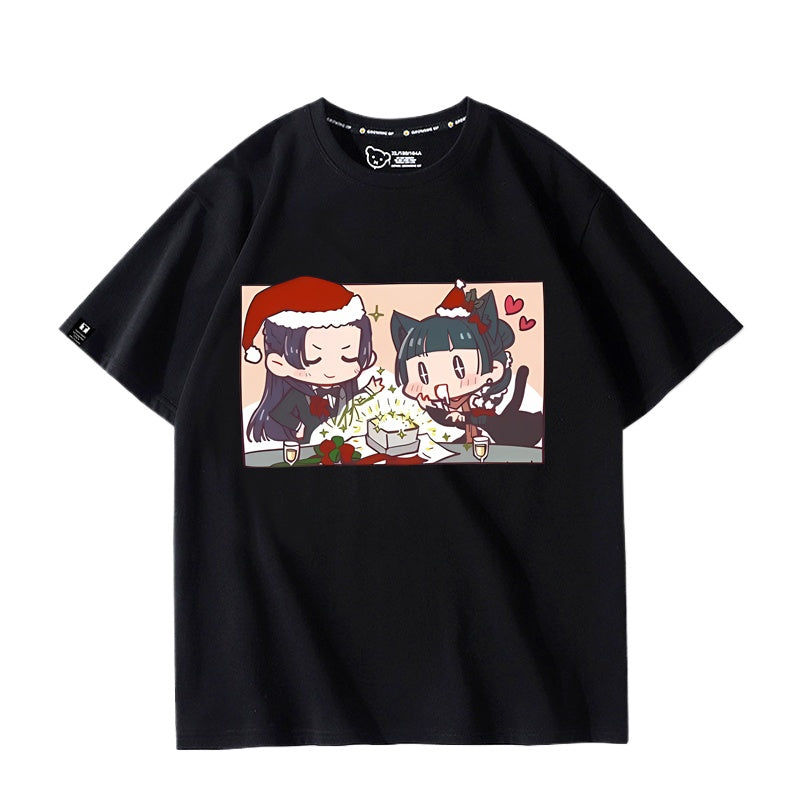 Girls' Anime Graphic Cos Short-sleeved T-shirt