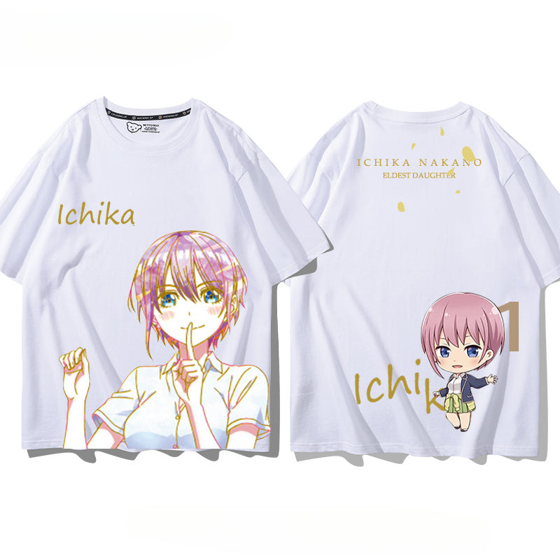 Women's Anime Nakano Cotton T-shirt