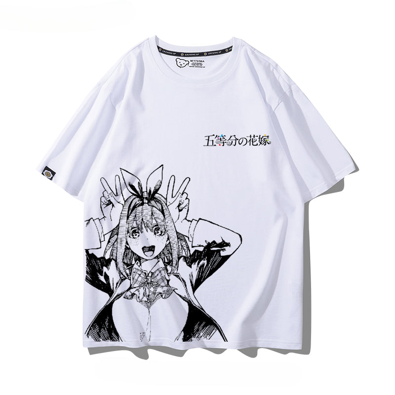 Nakano Short-sleeved Cotton T-shirt