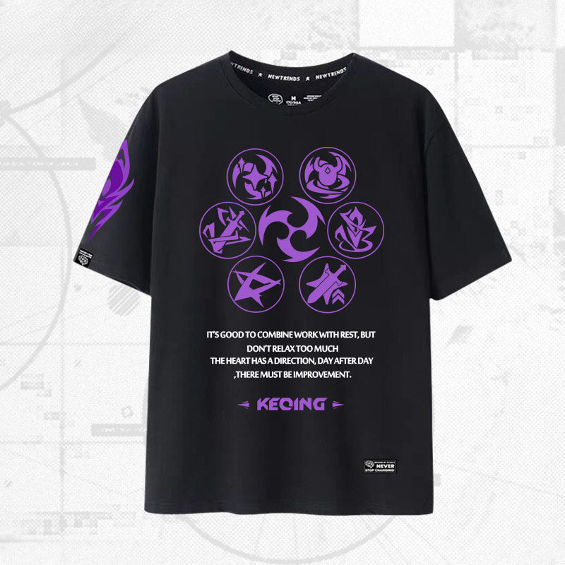 Unisex Game Cotton Short-sleeved T-shirt